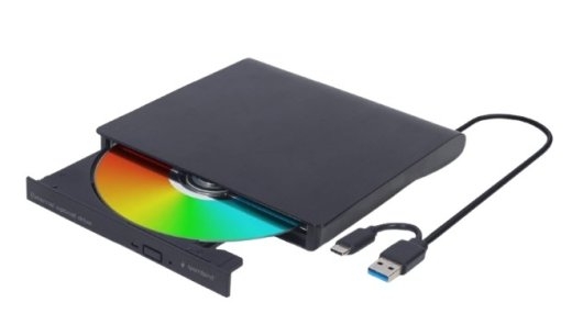 Gembird External USB DVD drive DVD-USB-031 black