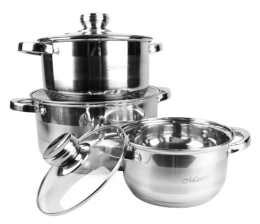 Maestro MR-2220-6L A set of pots of 6 elements