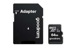 Goodram M1AA-0640R12 memory card 64 MicroSDXC Class 10 UHS-I