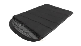 Easy Camp Raven Square Double 5°C Sleeping Bag 220 x 150 cm Temperature -9 to 10 °C Two-way open-end, L-shaped, autolock