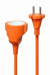 Cablexpert Power extension cord, 20 m PC-186XOD-O-20M Cord Orange
