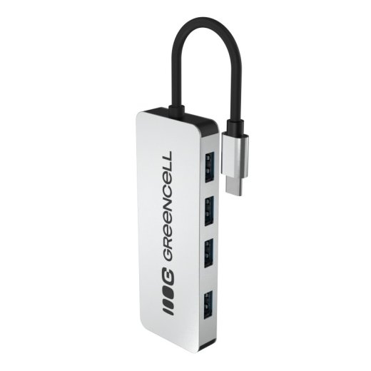 Green Cell HUB USB-C Basic USB-C do 4x USB-A 3.0