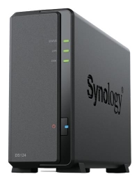 NAS STORAGE TOWER 1BAY/NO HDD DS124 SYNOLOGY
