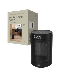 Mill FH1500BLACK Ceramic fan heater 1500 W Suitable for rooms up to 22 m² Black