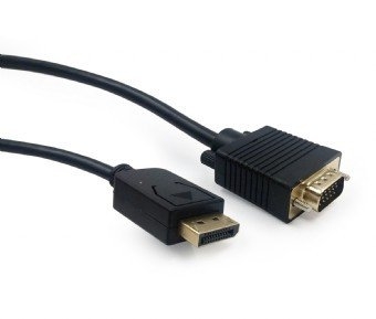 Cable DisplayPort VGA 1.8m black
