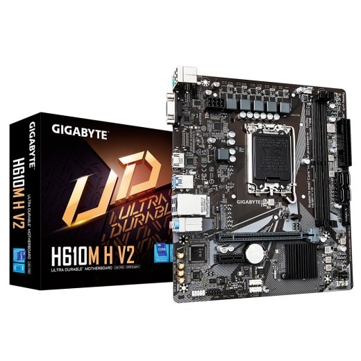 Gigabyte Motherboard H610M H V2 s1700 2DDR5 HDMI/DSUB M.2 mATX