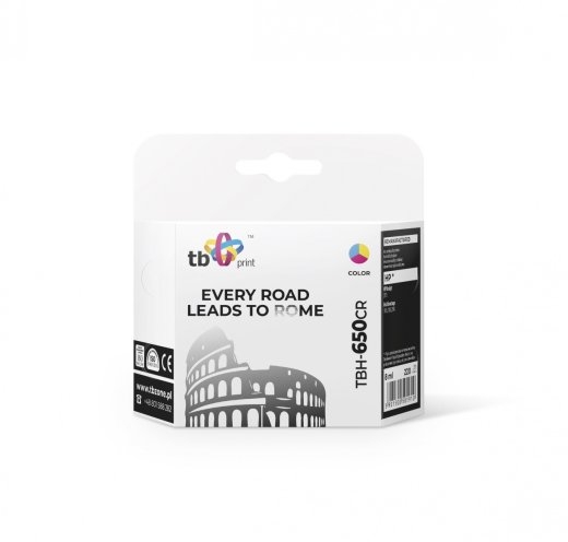 Ink for HP DJ 2515 Color reman. TBH-650CR