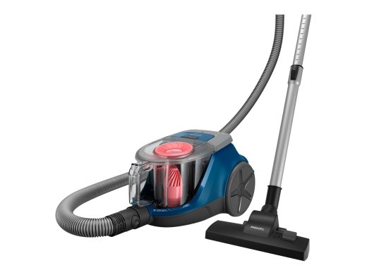 Philips Vacuum cleaner XB2123/09 Bagless Power 850 W Dust capacity 1.3 L Dark Blue/Peach