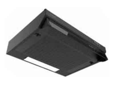 CATA Hood FK SLIM 6000 BK Conventional Energy efficiency class B Width 60 cm 162 m³/h Mechanical LED Black