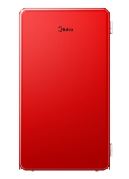 Midea Refrigerator MDRD142SLE32 Energy efficiency class E Free standing Larder Height 83.5 cm Fridge net capacity 93 L 41 dB Red