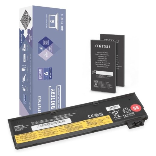 Mitsu Battery 45N1126 45N1127 for Lenovo ThinkPad T440 T450s X240 X260 L450 L460 2060 mAh (24 Wh) 11.4V