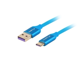 Lanberg Cable CA-USBO-21CU-0010-BL USB-A to USB-C