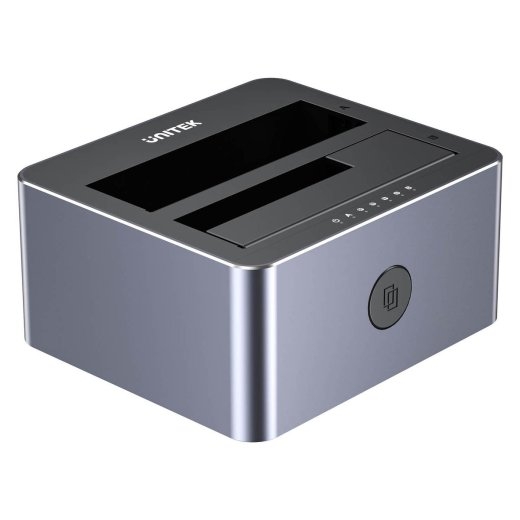 Dual Bay Staion Clone SATA6G 2.5/3.5; USB-C