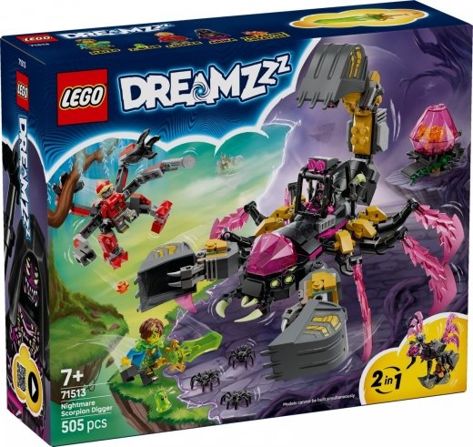 Blocks DREAMZzz 71513 Nightmare Scorpion Digger