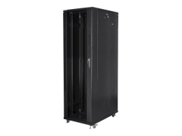 Lanberg Rack cabinet 19" free-standing 42U/800x1000 (flat pack) FF01-8042-12B Black