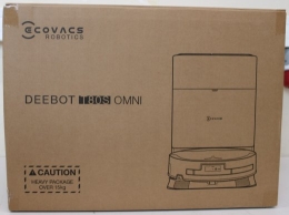 SALE OUT. Ecovacs DEEBOT T80S OMNI BLACK Vacuum cleaner, Robot, Wet&Dry, 24800Pa, TruEdge 3.0, AIVI 3D 3.0, 6400 mAh, Black + Auto-empty sta Ecovac...