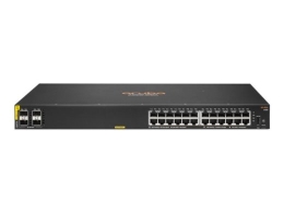 HPE Aruba 6100 24G Class4 PoE 4SFP+ - switch - 28 ports - managed - rack-mountable