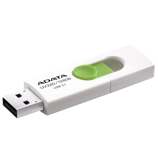 ADATA UV320 USB flash drive 128 USB Type-A 3.2 Gen 1 (3.1 Gen 1) Green, White