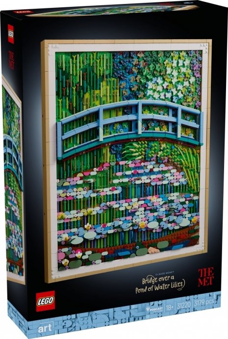 LEGO ART 31220 Claude Monet - Bridge over a Pond of Water Lili