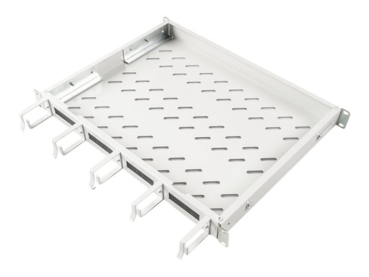 DIGITUS Shelf with cable management DN-97680 - Gray