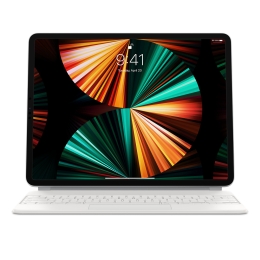 Apple Magic Keyboard for 12.9-inch iPad Pro (3rd-6th gen) Compact Keyboard Wireless SE White