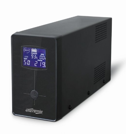 EnerGenie UPS with USB and LCD display EG-UPS-035 2000 VA 1200 W