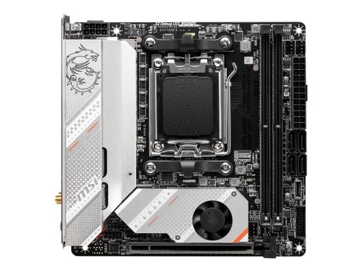 MSI MPG B650I EDGE WIFI Processor family AMD Processor socket AM5 DDR5 DIMM Memory slots 2 Supported hard disk drive interfaces SATA, M.2 Number of...