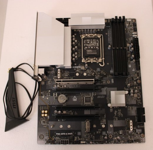 SALE OUT. MSI USED, REFURBISHED, WITHOUT ACCESSORIES, ONLY BACKPANEL INCLUDED