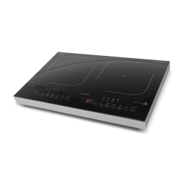 Caso Hob ProGourmet 3500 Table top Number of burners/cooking zones 2 Sensor touch display Timer Black Display