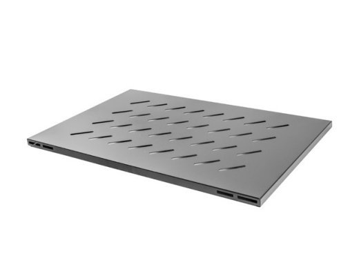 Fixed shelf 1U 19'' 465x715mm black