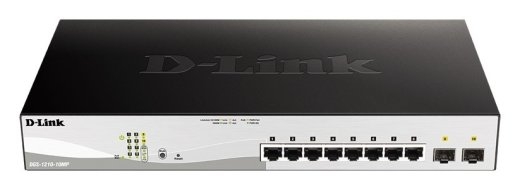 Switch DGS-1210-10MP 8GE PoE 2SFP