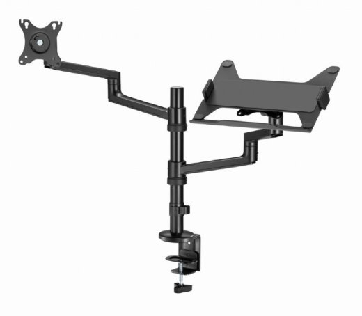 Monitor and laptop arm 27'' and 17''