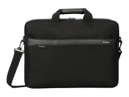 Targus GeoLite EcoSmart Essential Laptop Case TSS991GL Fits up to size 17.3 " Slipcase Shoulder strap Black