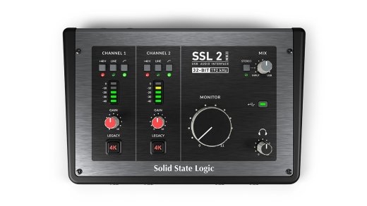 Solid State Logic SSL2 MKII - Interfaz de audio USB-C 2x2