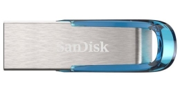 SanDisk Ultra Flair USB flash drive 64 USB Type-A 3.2 Gen 1 (3.1 Gen 1) Blue, Silver