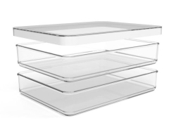 ROTHO Rondo Loft - food storage container - 2 x 0,85l