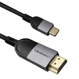 Qoltec USB C to HDMI 4K Cable 60Hz 32AWG 2m