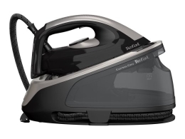 TEFAL Steam Station SV6140 Express Easy 2200 W 1.7 L 6 bar Auto power off Vertical steam function Calc-clean function Black/Steel Grey