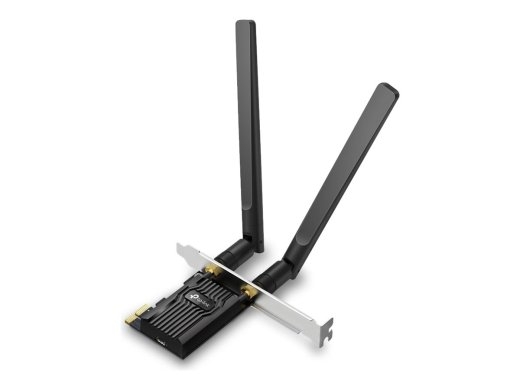 TP-LINK AX900 Wi-Fi 6 Bluetooth PCIe Adapter Archer TX10E 802.11ax MU-MiMO Yes no PoE Antenna type Two High Gain Dual-Band Antennas
