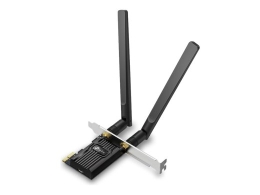 TP-LINK AX900 Wi-Fi 6 Bluetooth PCIe Adapter Archer TX10E 802.11ax MU-MiMO Yes no PoE Antenna type Two High Gain Dual-Band Antennas
