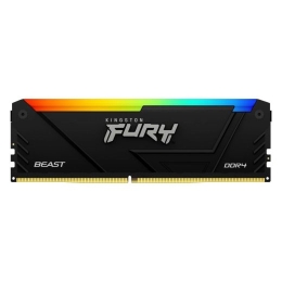 Kingston RAM FURY Beast RGB - 8 - DDR4 3600 UDIMM CL17