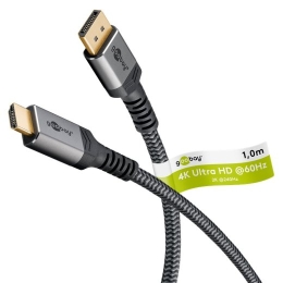 Goobay DisplayPort to HDMI Cable 65268 DisplayPort to HDMI
