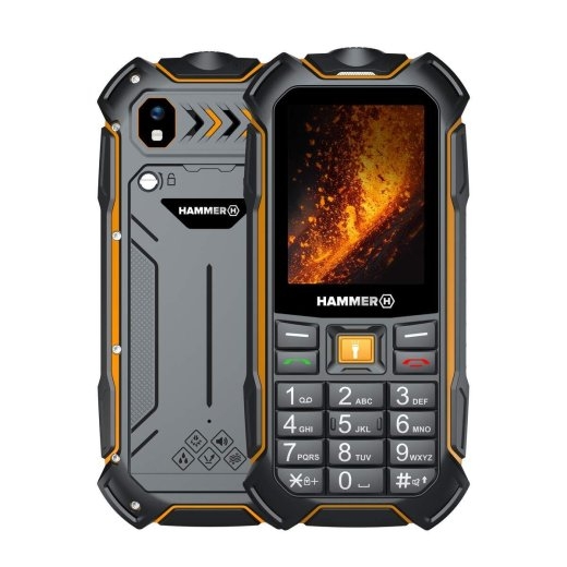 Hammer Boost 2 LTE Black 2.4 " IPS 64 MB 128 MB 3G Main camera resolution 2 MP 3500 mAh