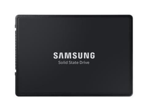 SSD SAMSUNG 7.68TB PCIe Gen4 NVMe Write speed 4000 MBytes/sec Read speed 6800 MBytes/sec Form Factor U.2 MTBF 2000000 hours MZQL27T6HBLA-00A07