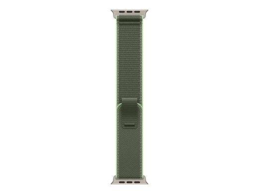 Apple 49mm Green/Neon Trail Loop - S/M - Natural Titanium Finish Apple