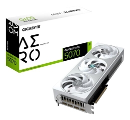 Graphics card Gigabyte GeForce RTX 5070 AERO OC 12 GDDR7