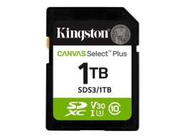 Kingston Flash-Card Canvas Select Plus - SDXC UHS-I - 1 TB