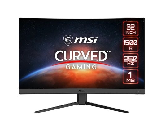 Msi Monitor G32C4X 31,5 inches/LED/FHD/Curve/250Hz/Black