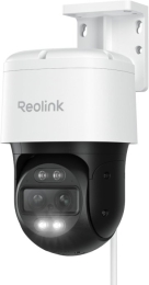 Reolink 4K Dual-Lens PoE Camera with Auto Tracking TrackMix PoE PTZ 8 MP 2.8mm/F1.6 IP65 H.264, H.265 Micro SD, Max. 512