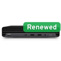 HP Renewed Grade B EliteDesk 800 G6 Intel Core i5 i5-10500T 8 SSD 256 Intel UHD Graphics 630 Windows 11 Pro